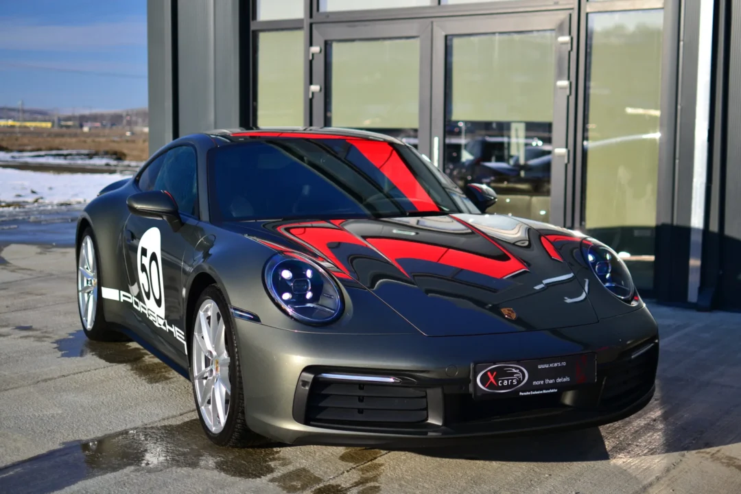 Folie de protectie caroserie Porsche Carrera 911
